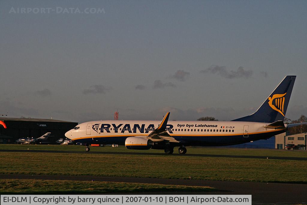 EI-DLM, 2006 Boeing 737-8AS C/N 33594, RYANAIR 737