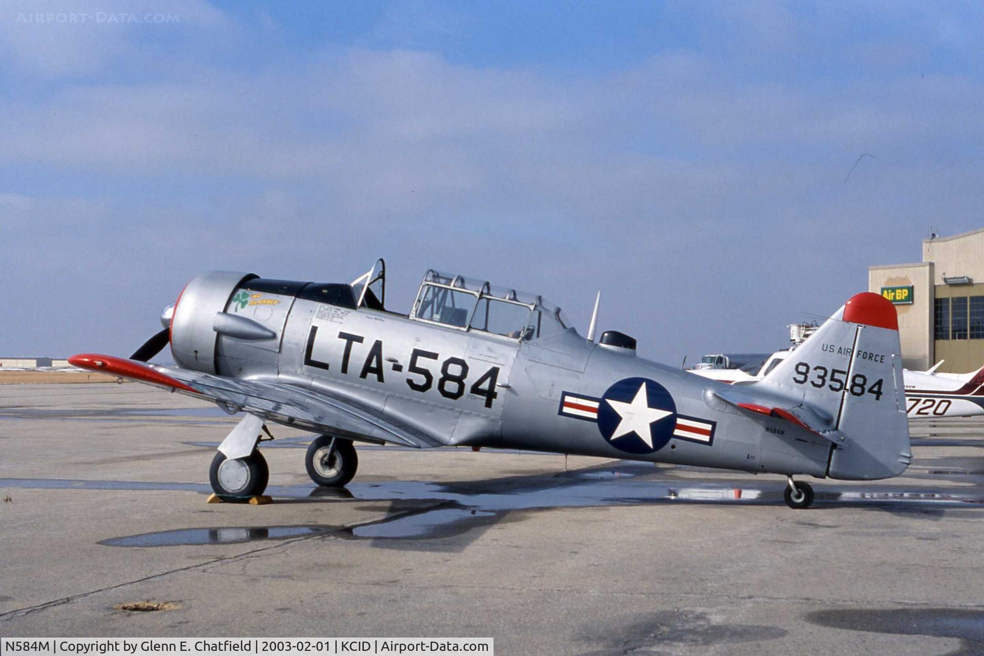N584M, 1958 North American T-6G Texan C/N 168-92, T-6G 49-2988