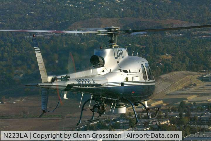 N223LA, 2000 Eurocopter AS-350B-2 Ecureuil C/N 3278, Eurocopter AS 350 B2 10 degree front rotor tilt