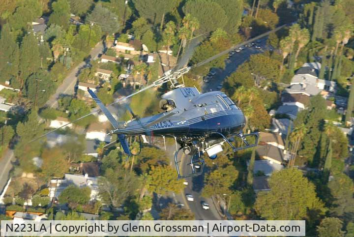 N223LA, 2000 Eurocopter AS-350B-2 Ecureuil C/N 3278, Eurocopter AS 350 B2 30 degree front left rotor tilt