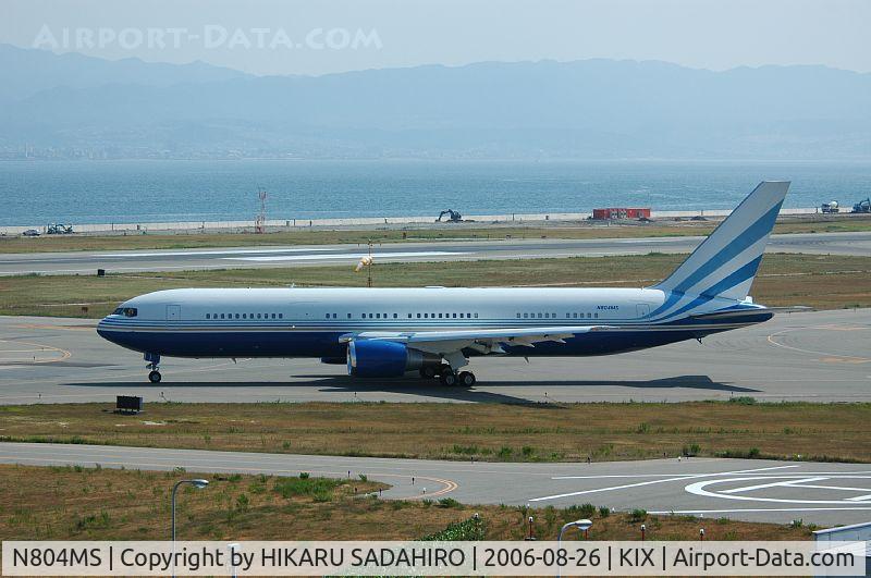 N804MS, 1993 Boeing 767-3P6 C/N 27255, Rare visitor.