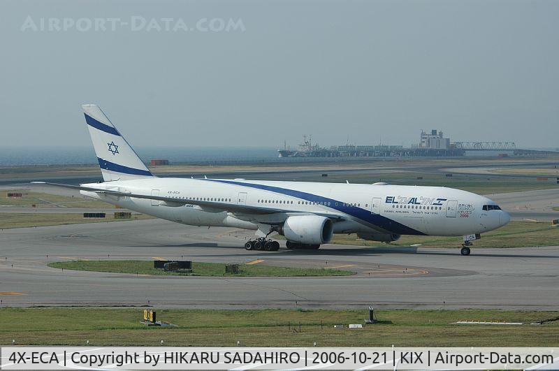 4X-ECA, 2001 Boeing 777-258/ER C/N 30831, Charter flight.