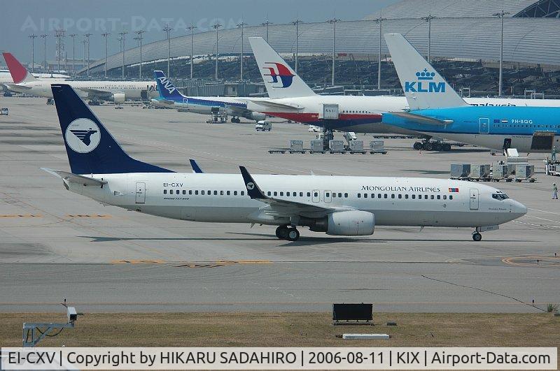 EI-CXV, 2002 Boeing 737-8CX C/N 32364, Only summer season come to KIX.