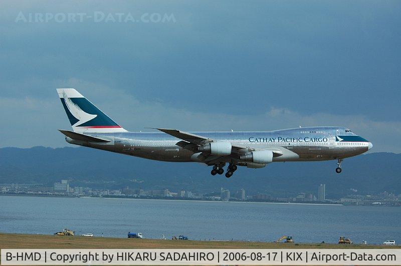 B-HMD, 1980 Boeing 747-2L5B C/N 22105, Short final for RWY24.