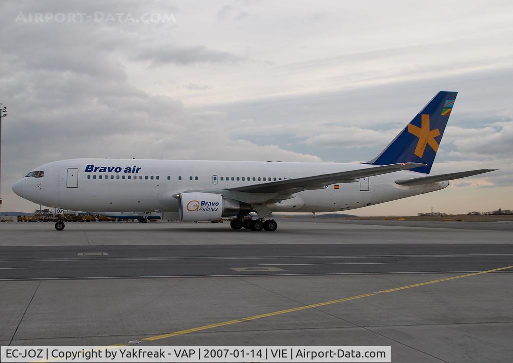 EC-JOZ, 1988 Boeing 767-219/ER C/N 24150, Bravo Air Boeing 767-200