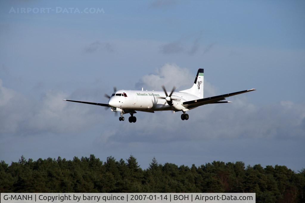 G-MANH, 1989 British Aerospace ATP C/N 2017, ATLANTIC AIRLINES ATP