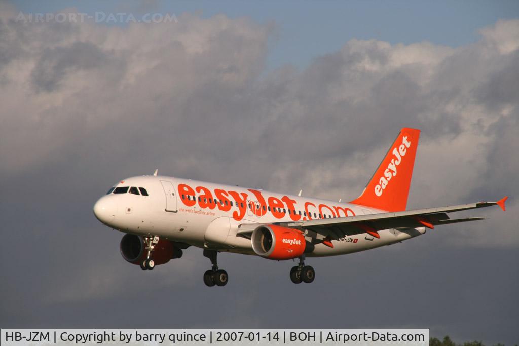 HB-JZM, 2004 Airbus A319-111 C/N 2370, A-319 EASYJET
