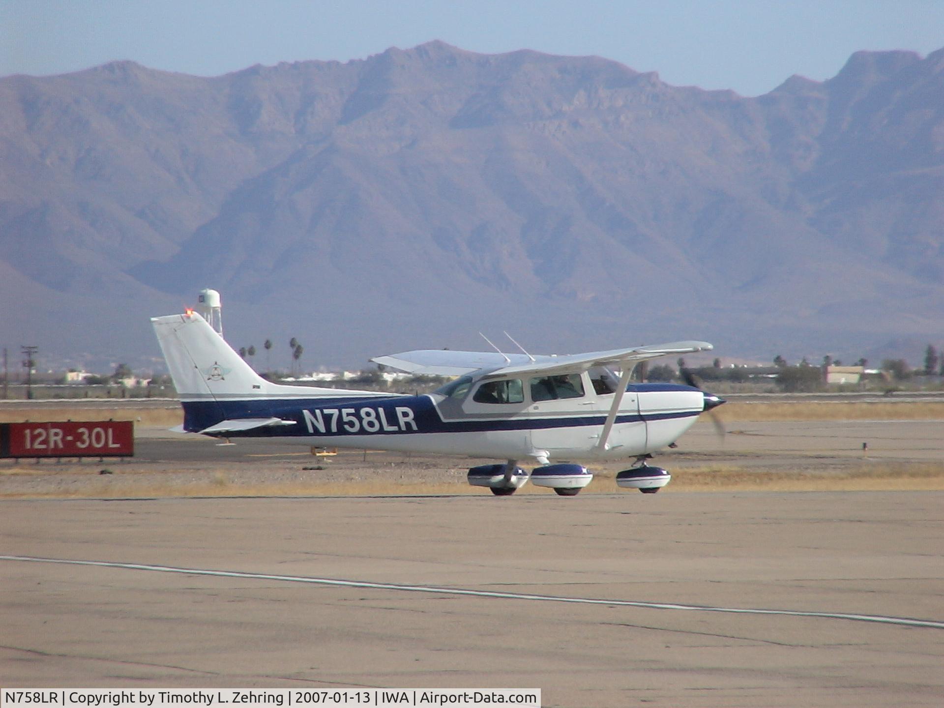 N758LR, 1979 Cessna R172K Hawk XP C/N R1723185, Photographed at Williams Gateway Airport