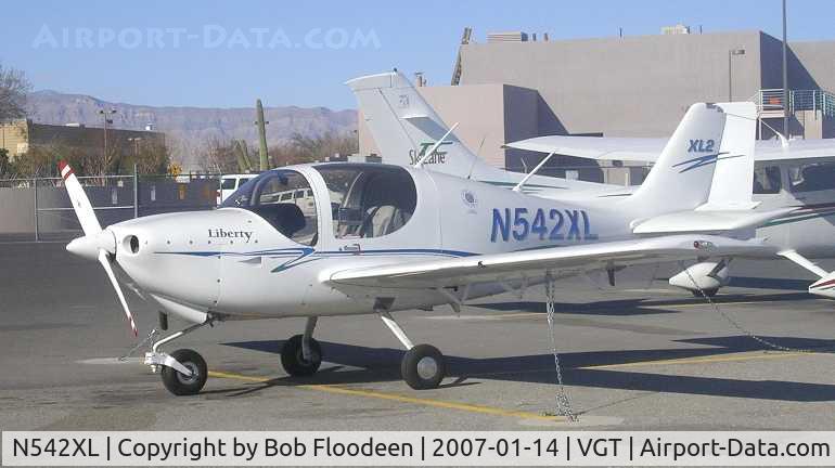 N542XL, 2006 Liberty XL2 C/N 0035, 2006 Liberty XL-2 at North Las Vegas