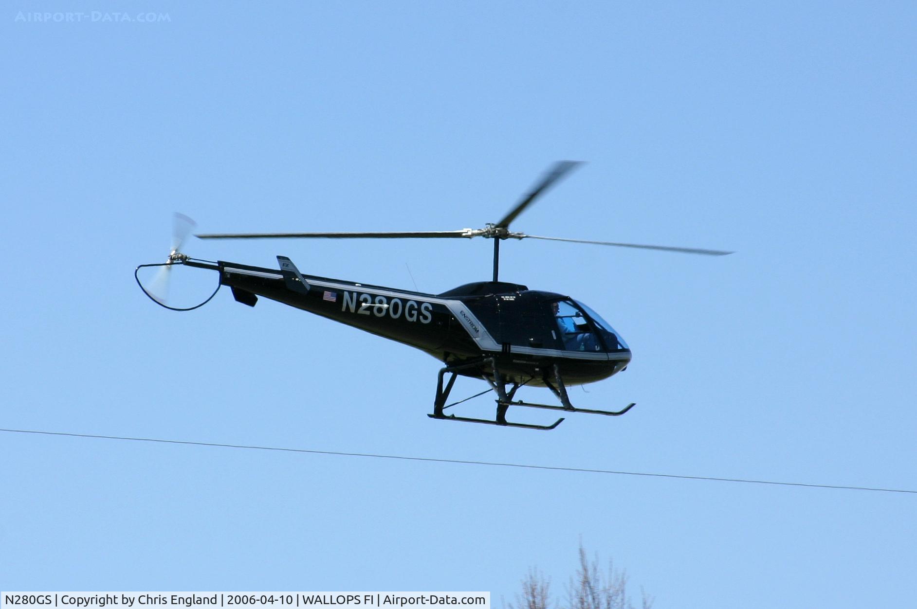 N280GS, 1991 Enstrom 280FX Shark C/N 2063, Enstrom 280 at Wallops Field