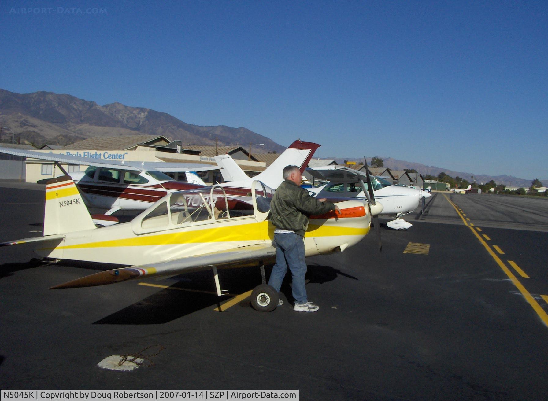N5045K, Rosenhan SKYHOPPER C/N 1, 1986 Rosenhan Salvay-Stark 'Skyhopper I', Continental O-200 100 Hp, hand propping