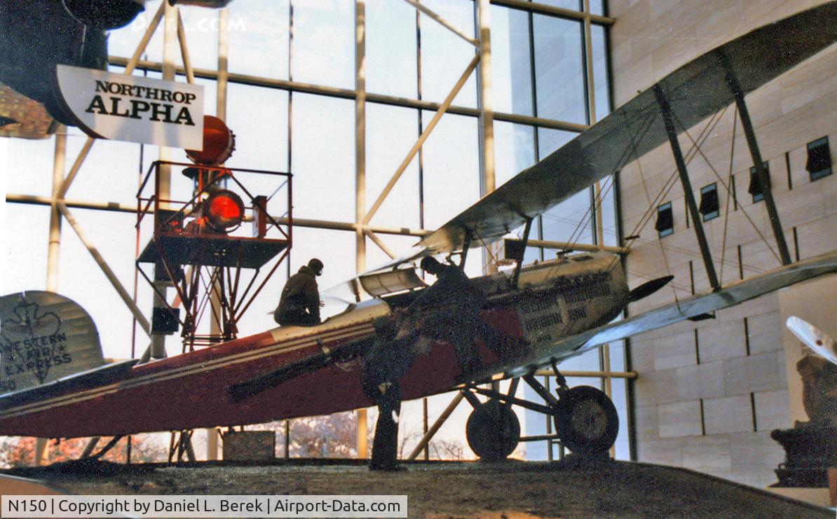 N150, 1926 Douglas M-2 C/N M-338, This beautiful biplane has been part of the NASM for many years.