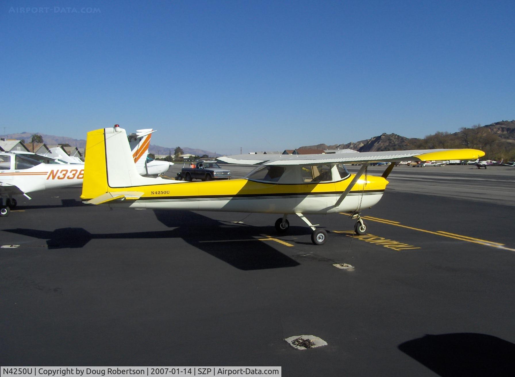 N4250U, 1963 Cessna 150D C/N 15060250, 1963 Cessna 150D, Continental O-200 100 Hp
