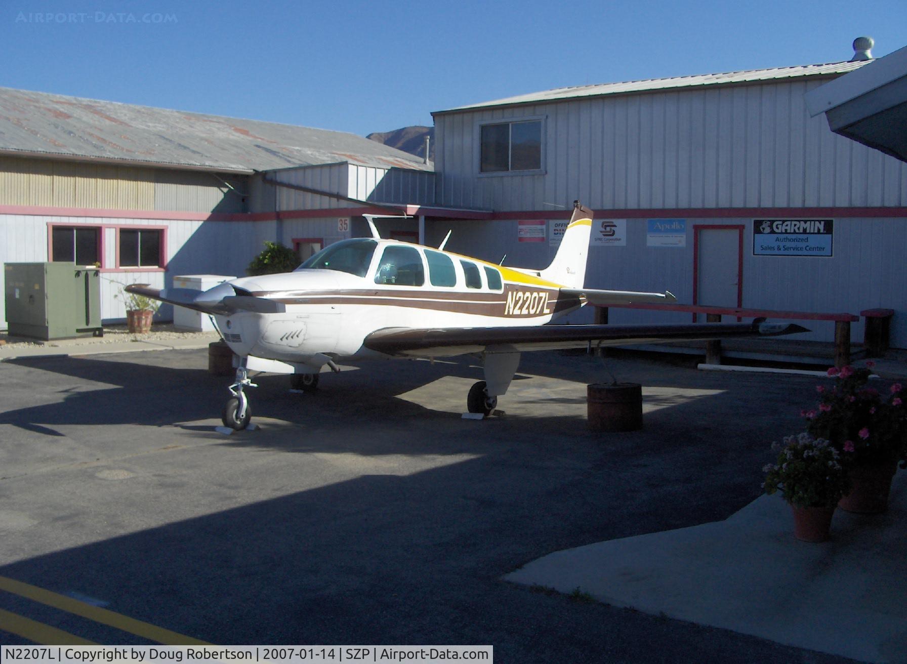 N2207L, 1976 Beech A36 Bonanza 36 C/N E-915, 1976 Beech A36 BONANZA, Continental IO-520 285 Hp, maintenance