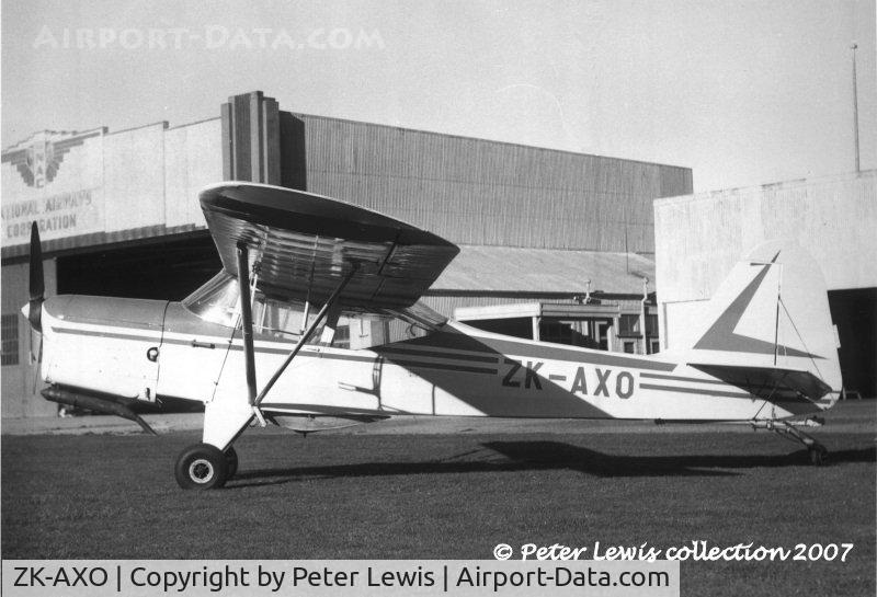 ZK-AXO, Auster J-1B Aiglet C/N 2637, Auster Autocrat