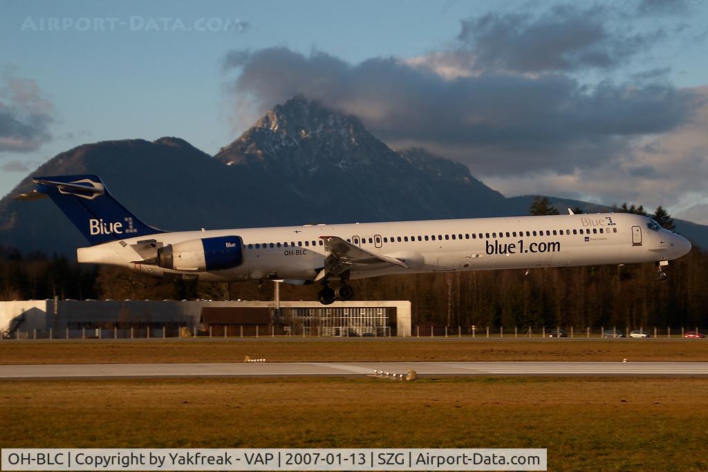 OH-BLC, 1996 McDonnell Douglas MD-90-30 C/N 53459, Blue 1 MD90