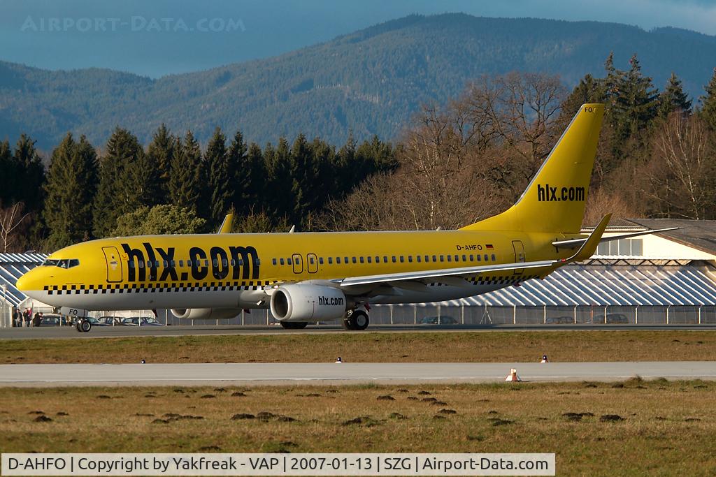 D-AHFO, 2000 Boeing 737-8K5 C/N 27987, HLX Boeing 737-800