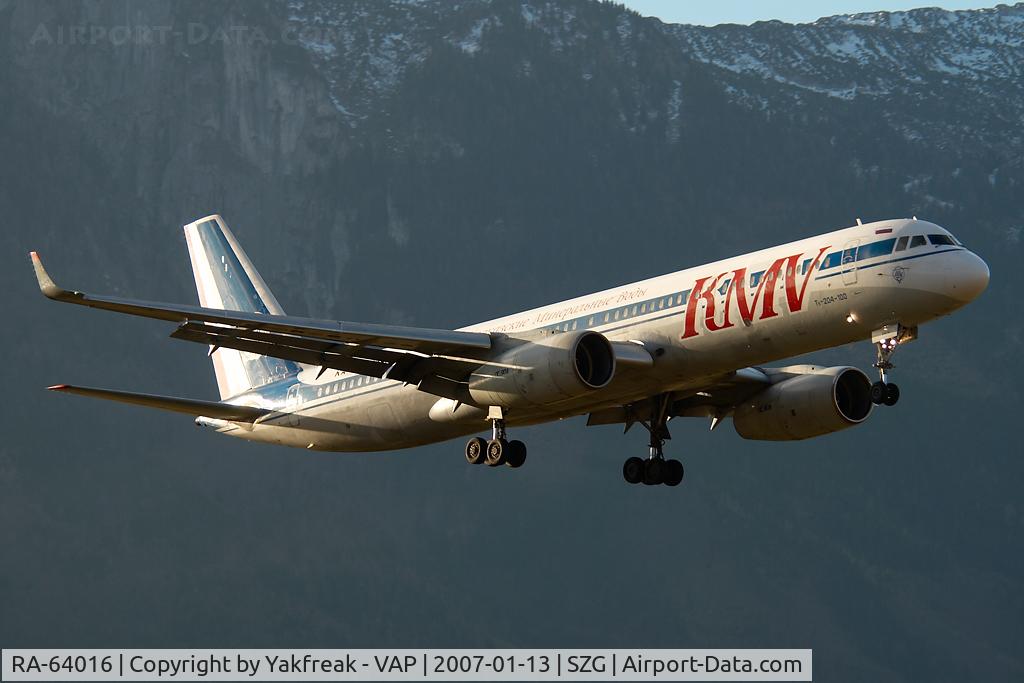 RA-64016, 1995 Tupolev Tu-204-100 C/N 1450742364016, KMV Tupolev 204