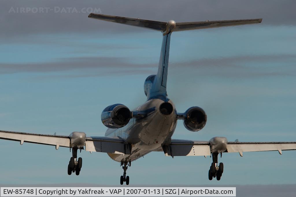 EW-85748, 1992 Tupolev Tu-154M C/N 92A924, Belavia Tupolev 154