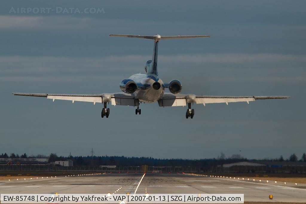 EW-85748, 1992 Tupolev Tu-154M C/N 92A924, Belavia Tupolev 154