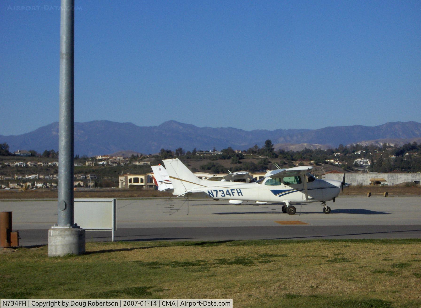 N734FH, 1977 Cessna 172N C/N 17268817, 1977 Cessna 172N, Lycoming O-320-H2AD 160 Hp