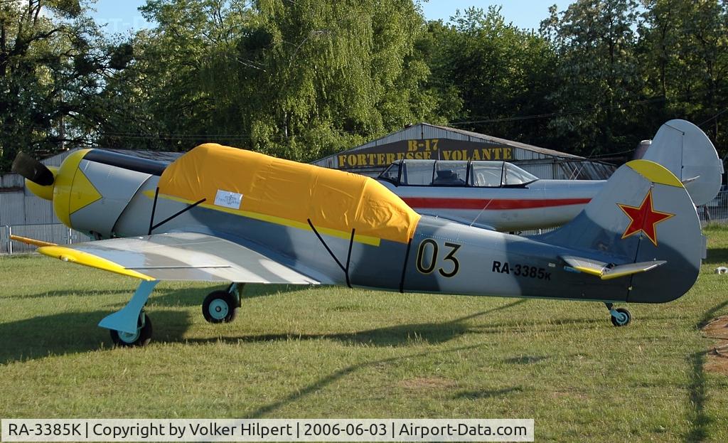 RA-3385K, 1988 Yakovlev Yak-52TD C/N 888415, Yakolew Yak-52TW