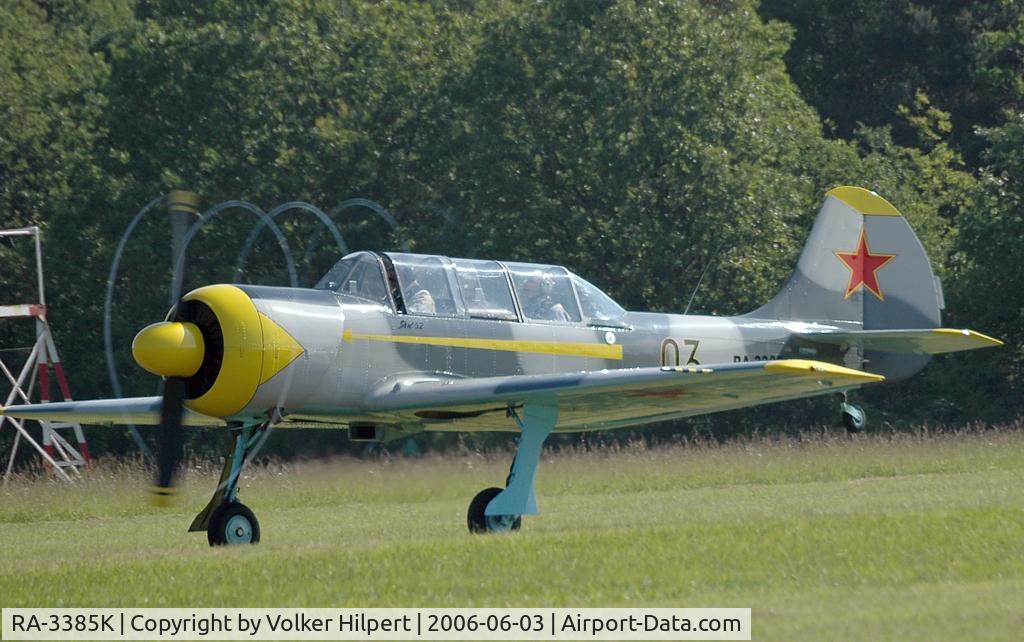 RA-3385K, 1988 Yakovlev Yak-52TD C/N 888415, Yakolew Yak-52TW