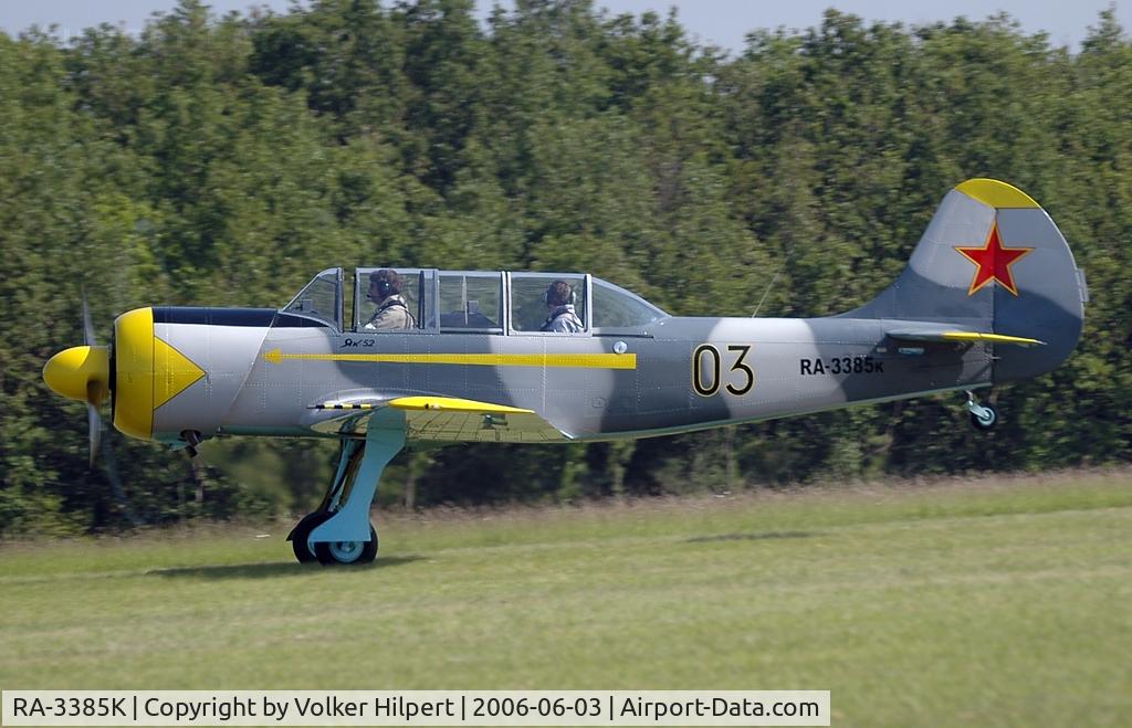RA-3385K, 1988 Yakovlev Yak-52TD C/N 888415, Yakolew Yak-52TW