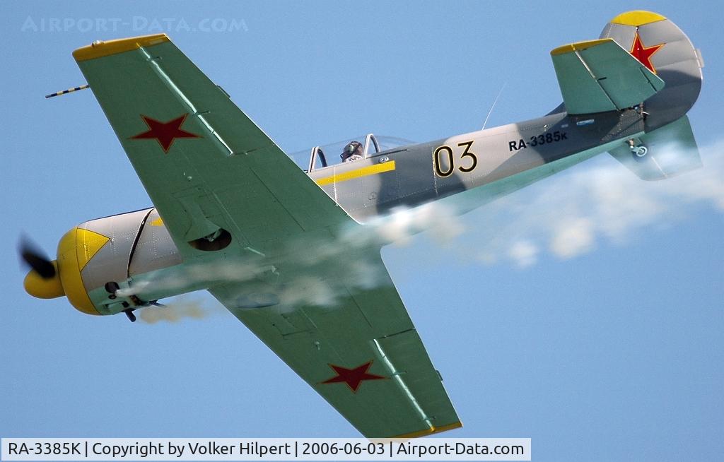 RA-3385K, 1988 Yakovlev Yak-52TD C/N 888415, Yakolew Yak-52TW
