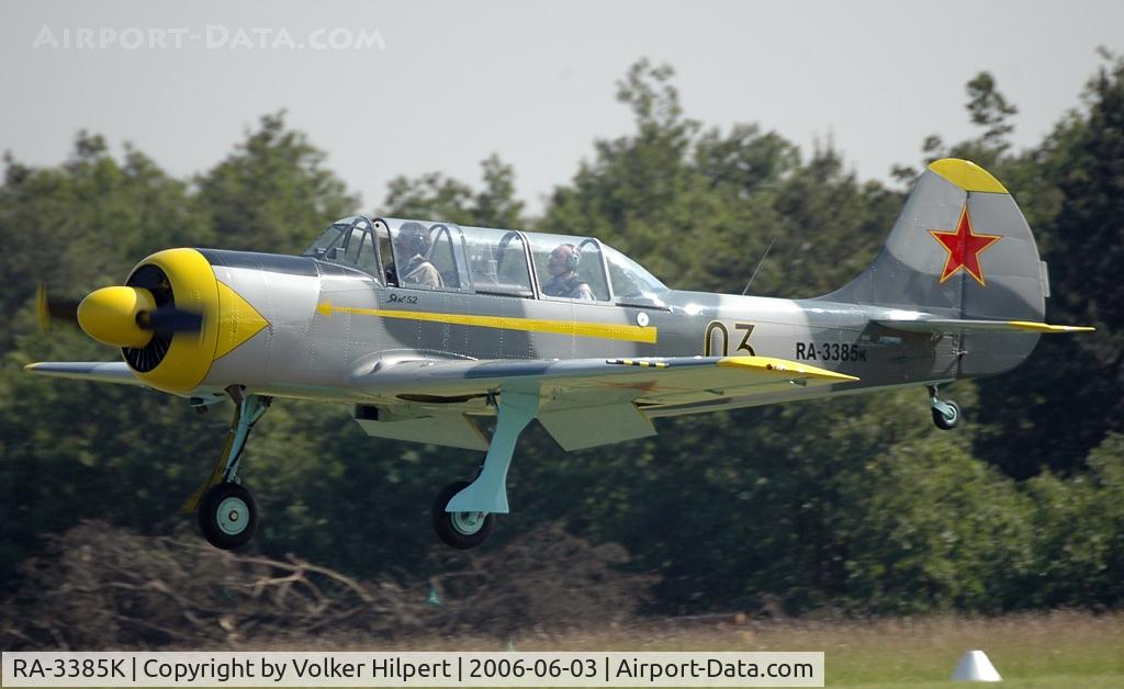 RA-3385K, 1988 Yakovlev Yak-52TD C/N 888415, Yakolew Yak-52TW