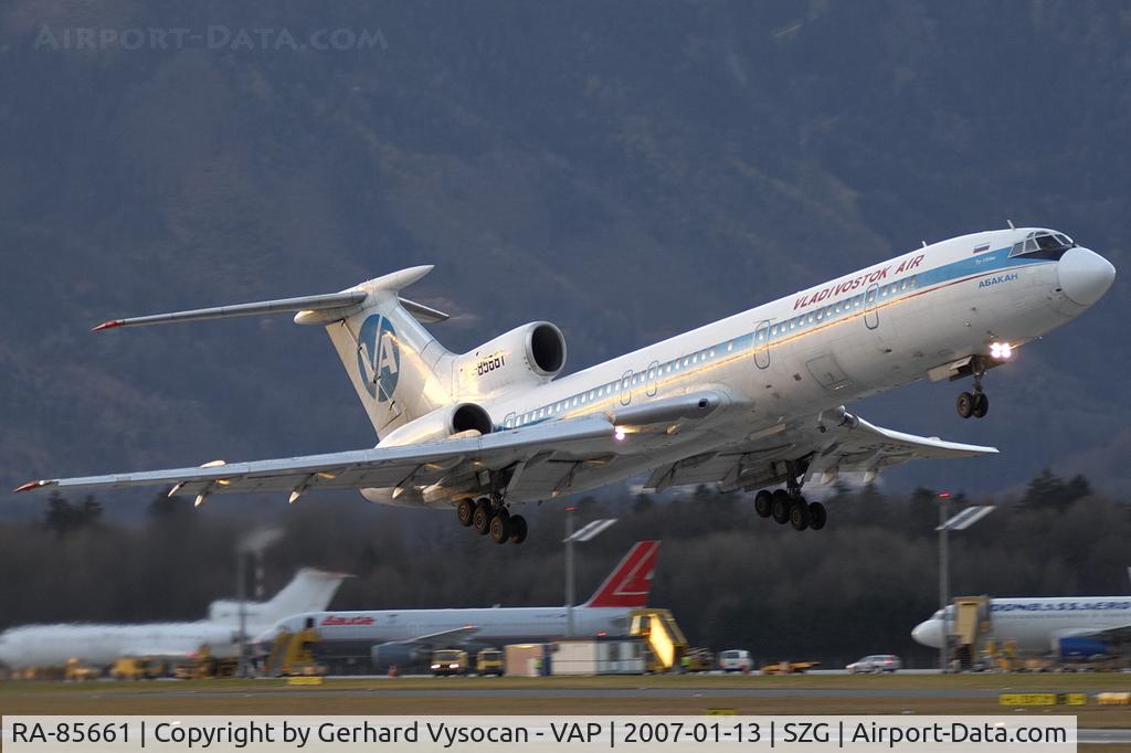 RA-85661, 1989 Tupolev Tu-154M C/N 89A811, Salzburg @ highest frequenz