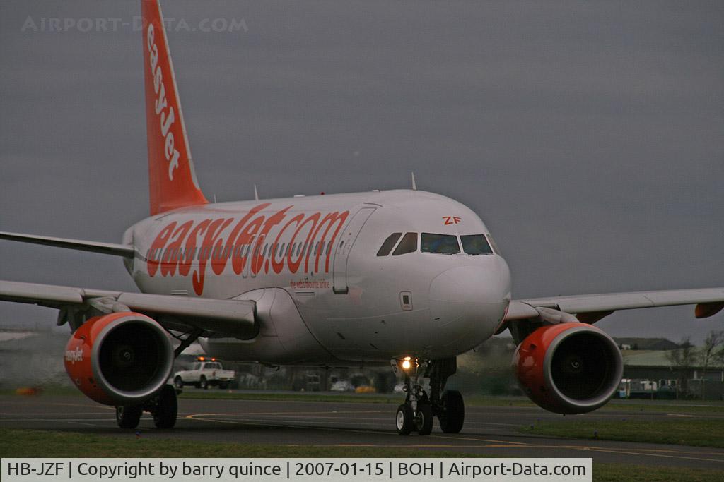 HB-JZF, 2004 Airbus A319-111 C/N 2184, A-319