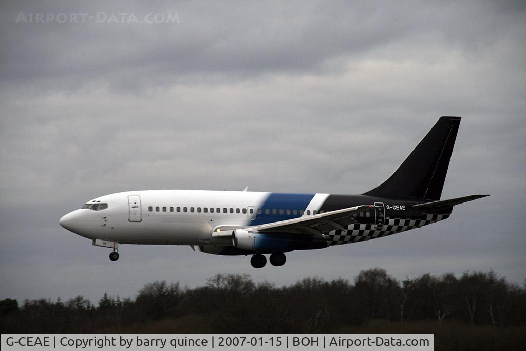 G-CEAE, 1974 Boeing 737-229 C/N 20912, EUROPEAN 737