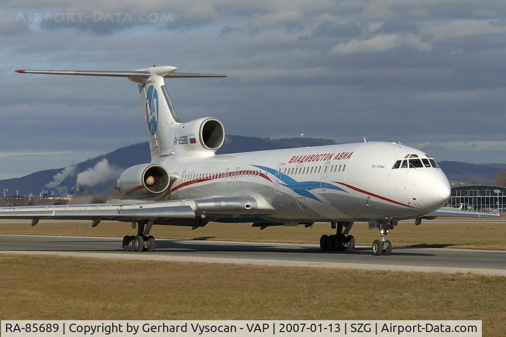 RA-85689, 1990 Tupolev Tu-154M C/N 90A860, Salzburg @ highest frequenz