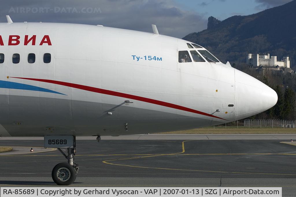 RA-85689, 1990 Tupolev Tu-154M C/N 90A860, Salzburg @ highest frequenz