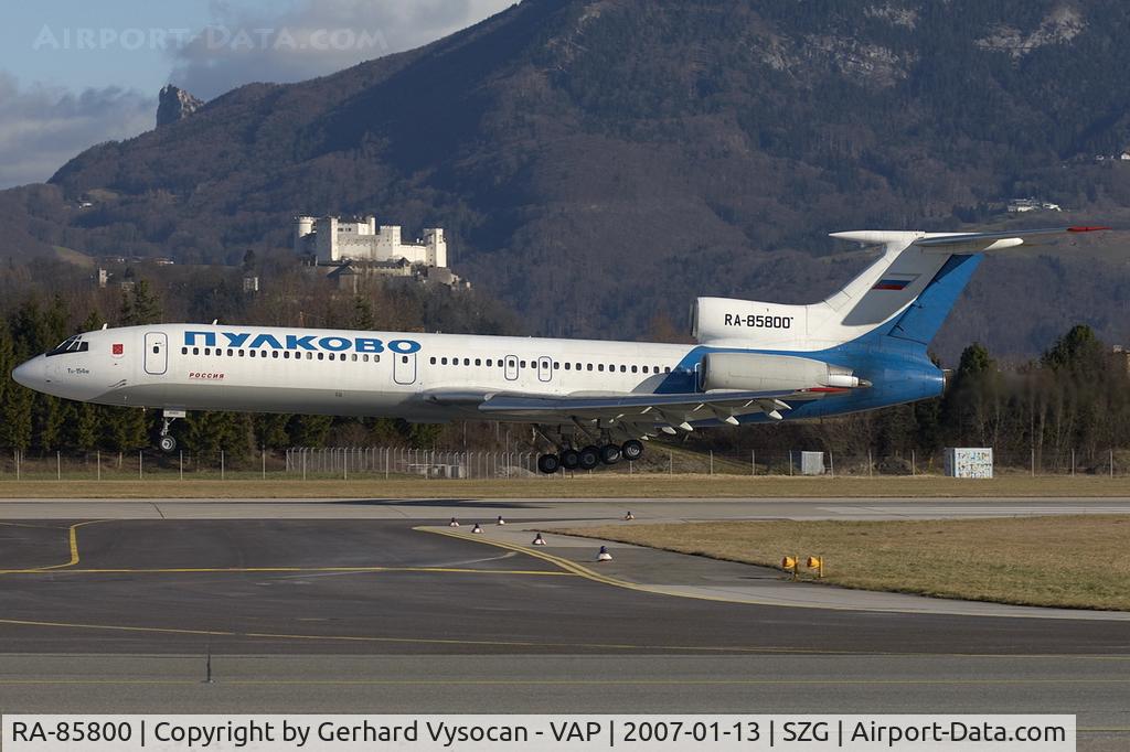 RA-85800, 1994 Tupolev Tu-154M C/N 94A984, Salzburg @ highest frequenz
