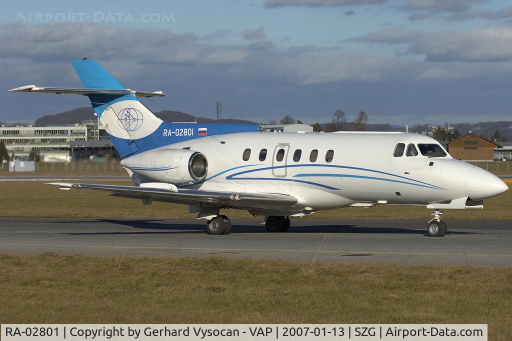 RA-02801, 1980 British Aerospace HS.125 Series 700B C/N 257097, Salzburg @ highest frequenz