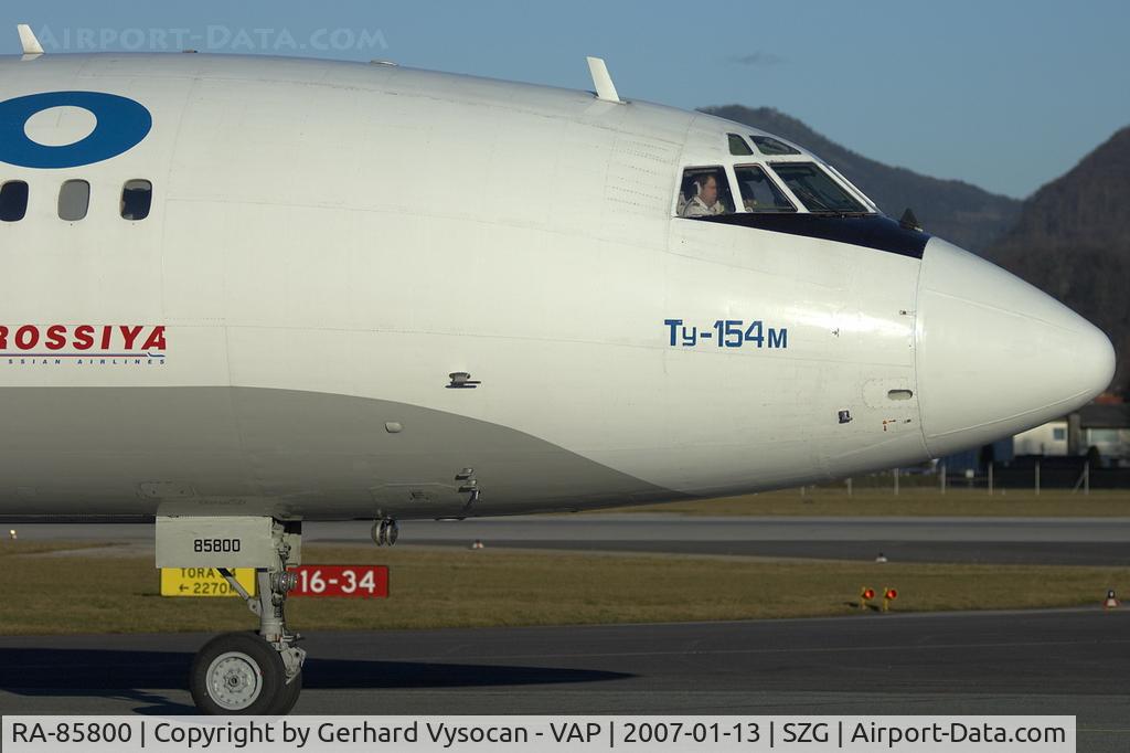 RA-85800, 1994 Tupolev Tu-154M C/N 94A984, Salzburg @ highest frequenz