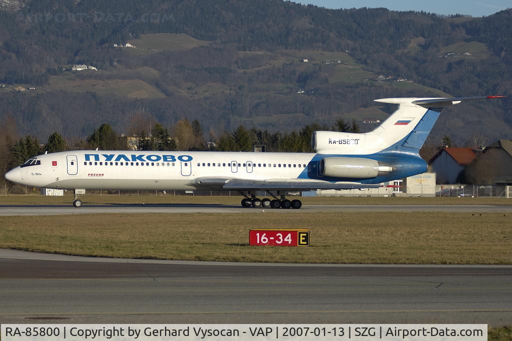 RA-85800, 1994 Tupolev Tu-154M C/N 94A984, Salzburg @ highest frequenz