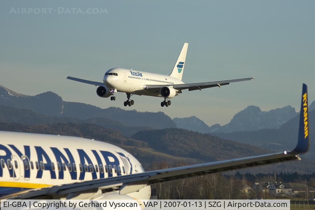 EI-GBA, 1984 Boeing 767-266/ER C/N 23180, Salzburg @ highest frequenz