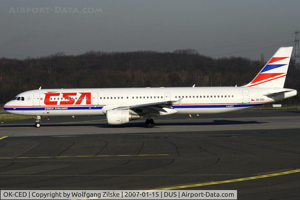OK-CED, 1997 Airbus A321-211 C/N 684, visitor