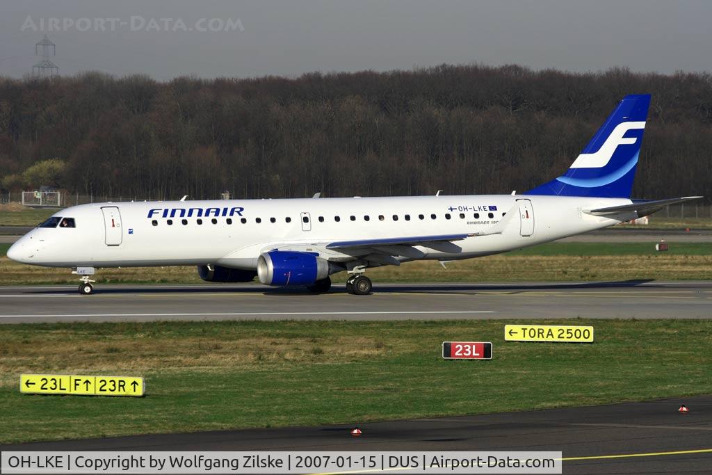 OH-LKE, 2007 Embraer 190LR (ERJ-190-100LR) C/N 19000059, visitor