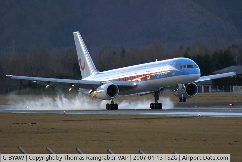 G-BYAW, 1995 Boeing 757-204 C/N 27234, Thomsonfly B757-200