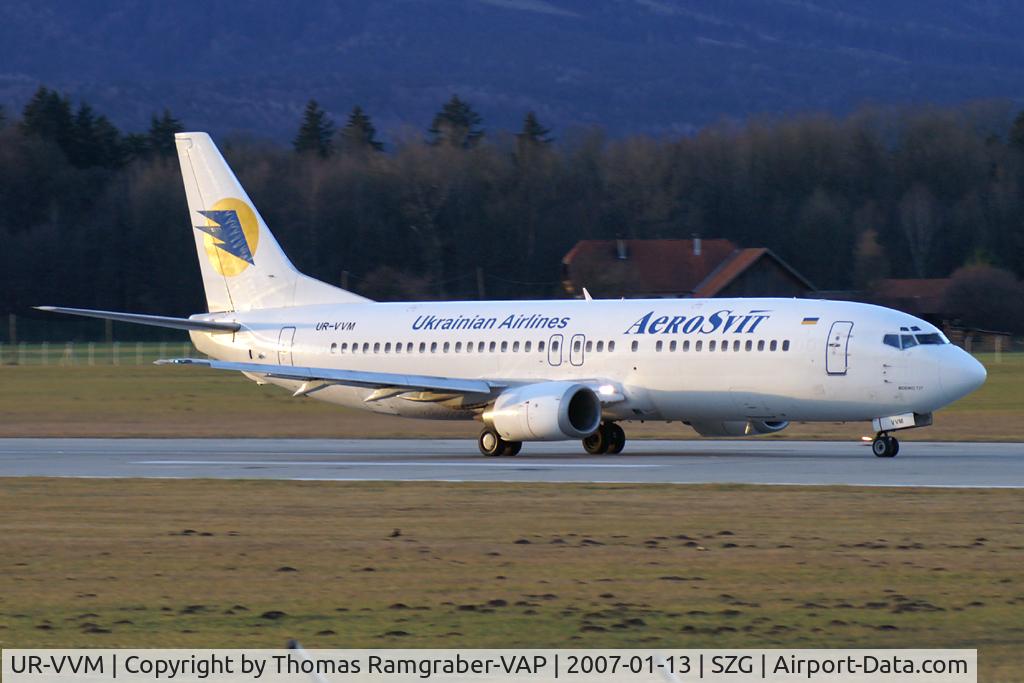 UR-VVM, 1992 Boeing 737-448 C/N 25736, AeroSvit B737-400