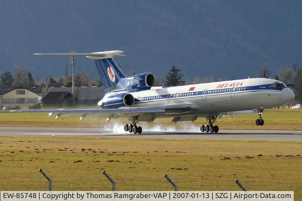 EW-85748, 1992 Tupolev Tu-154M C/N 92A924, Belavia TU-154M