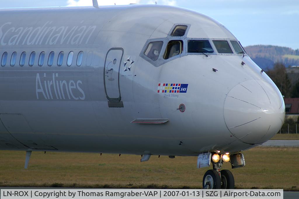 LN-ROX, 1988 McDonnell Douglas MD-82 (DC-9-82) C/N 49603, Scandinavian Airlines SAS MDD MD80