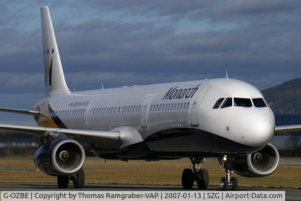 G-OZBE, 2002 Airbus A321-231 C/N 1707, Monarch Airlines A321