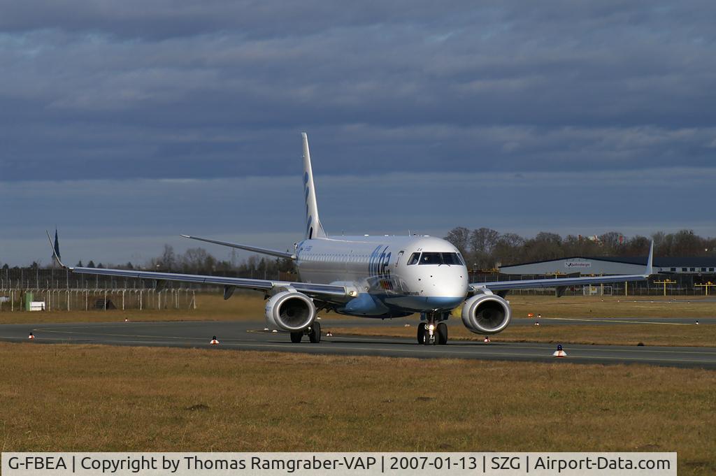 G-FBEA, 2006 Embraer 195LR (ERJ-190-200LR) C/N 19000029, flybe Embraer ERJ-195