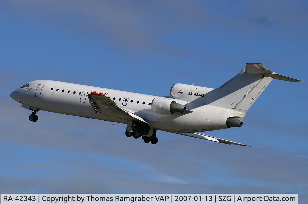 RA-42343, 1987 Yakovlev Yak-42 C/N 4520421708285, VIM Airlines Yak42
