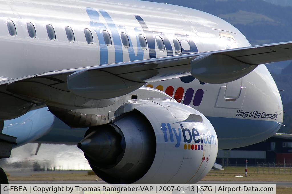 G-FBEA, 2006 Embraer 195LR (ERJ-190-200LR) C/N 19000029, flybe Embraer ERJ-195